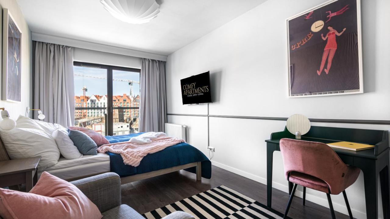 Waterlane W Oknami Na Rzeke - Marina View - Comfy Apartments *