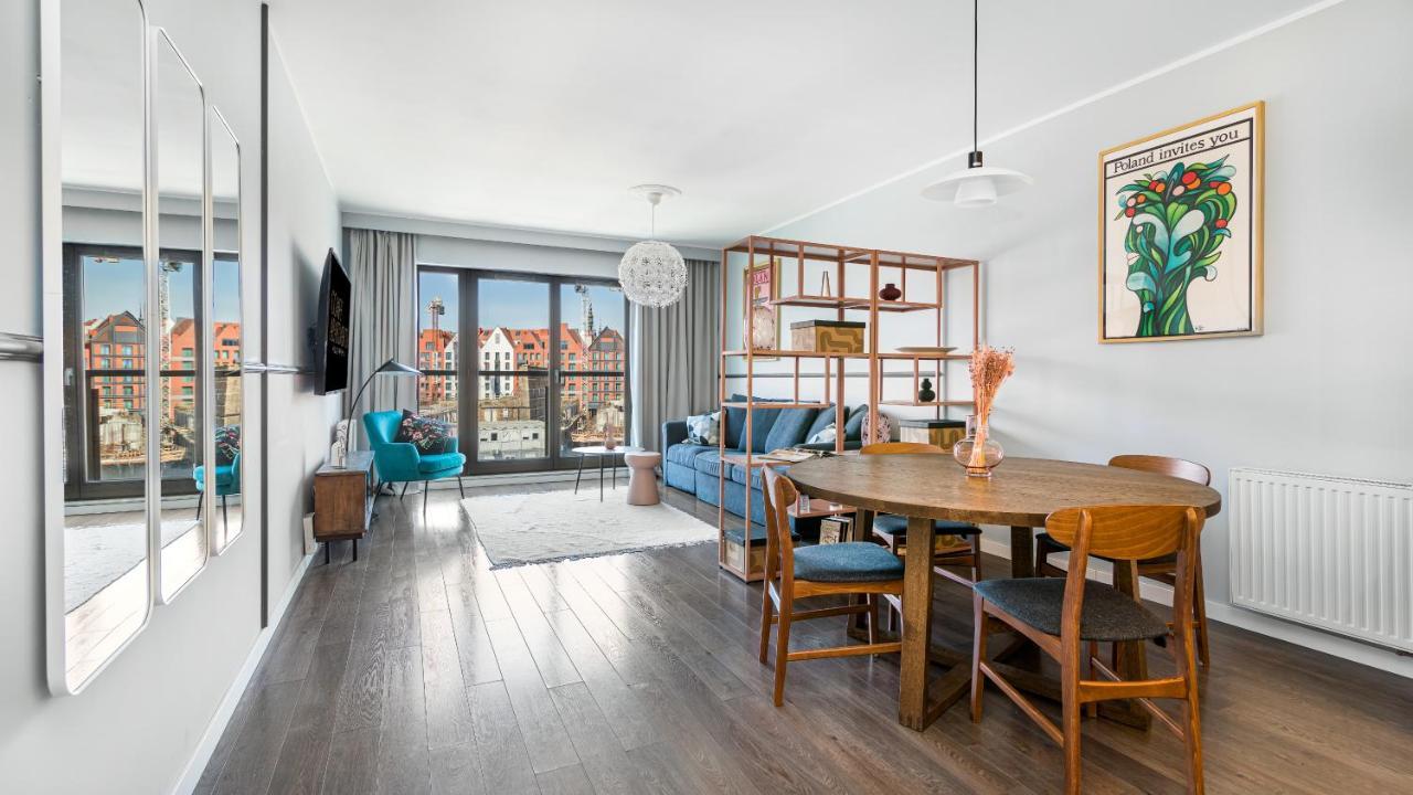 Waterlane W Oknami Na Rzeke - Marina View - Comfy Apartments * Gdańsk