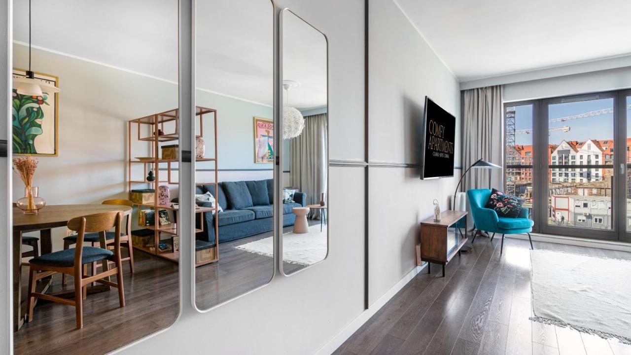 Huoneisto Waterlane W Oknami Na Rzeke - Marina View - Comfy *